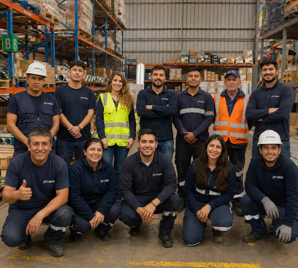 Equipo profesional de PVX PROVEXA