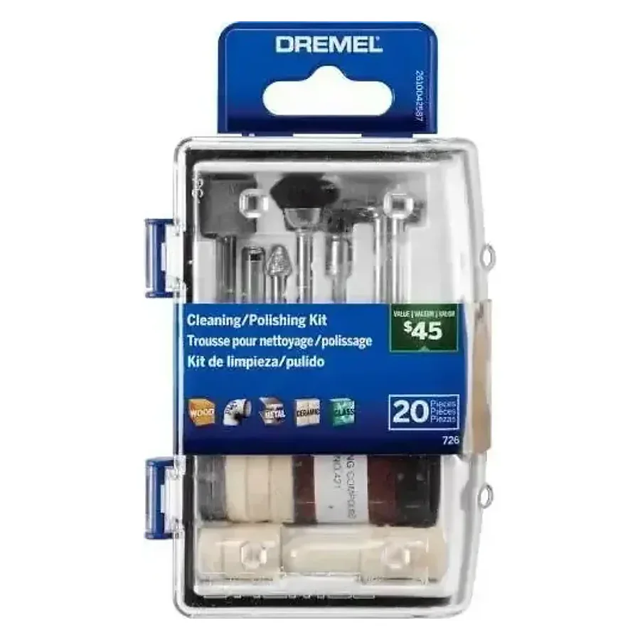 ACCESORIOS SET/KIT 726 PARA LIMPIAR Y PULIR DREMEL