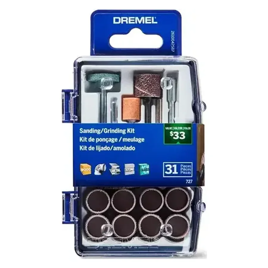 ACCESORIOS MICRO KIT LIJAS PARA ESMERILAR DREMEL